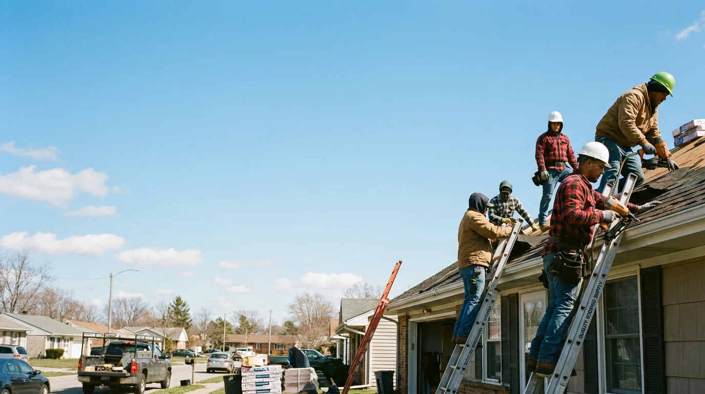 Roofing in Bangor, WI near me